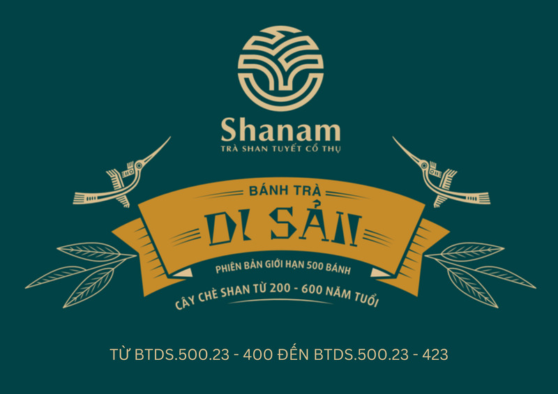 CHỨNG NHẬN CHỦ SỞ HỮU BÁNH TRÀ DI SẢN VIỆT NAM SL23006