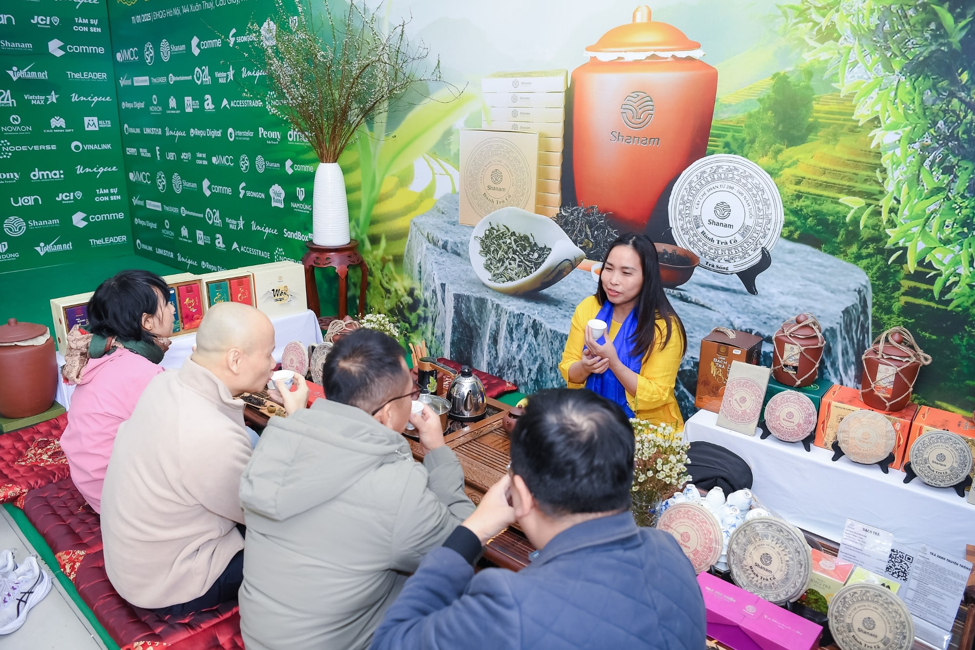 Hương vị trà Shanam gắn kết cộng đồng tại Táo Marcom 2024