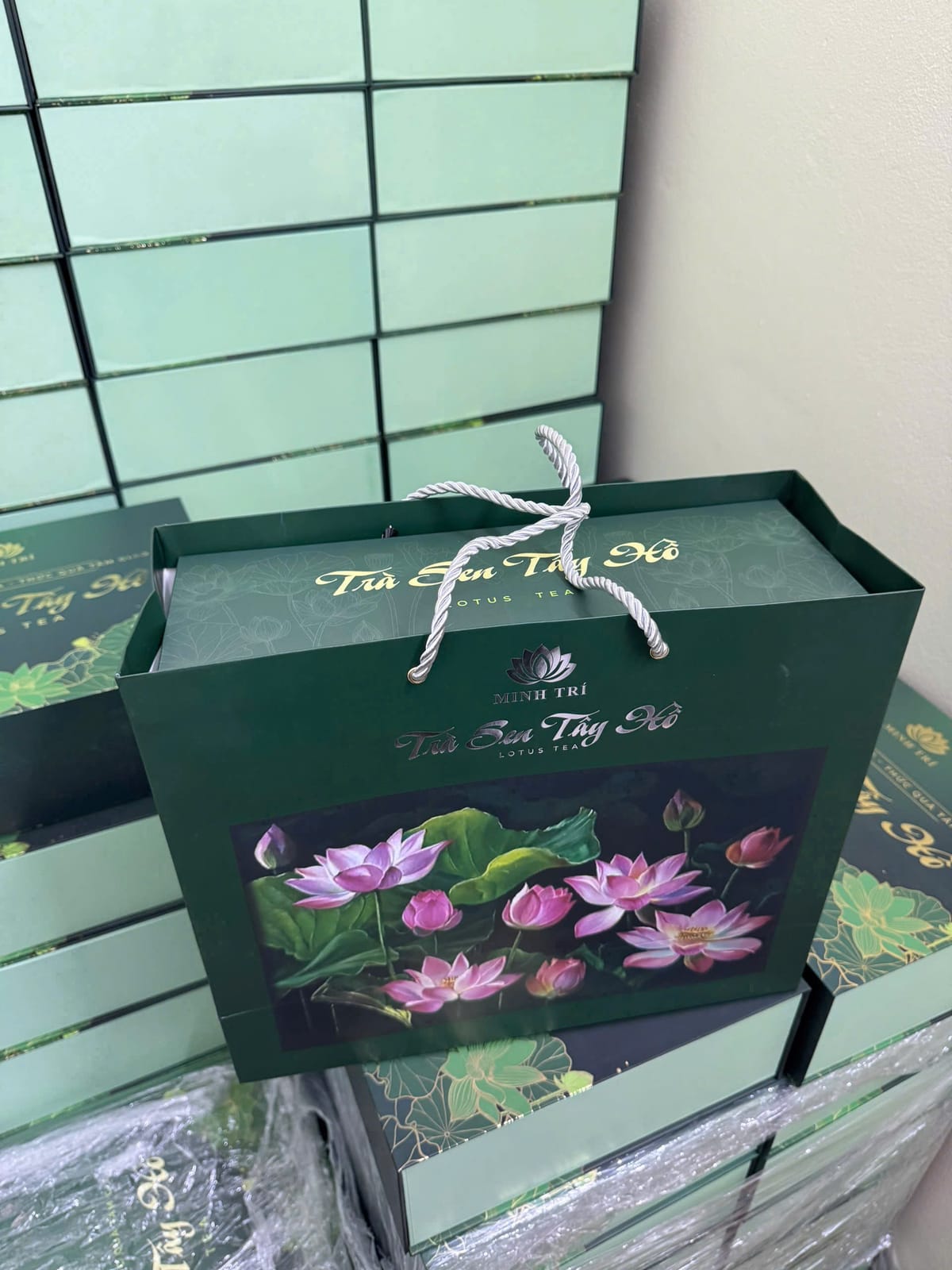 Set 8 bông trà sen sấy thăng hoa